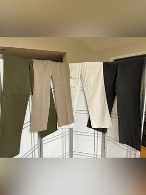 Eddie Bauer Vashon Fit Pants Size 8 Multiple Colors Straight Leg Midweight